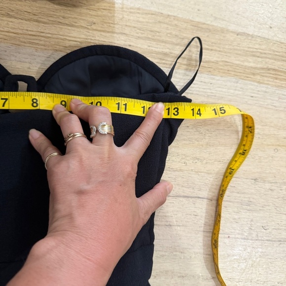 Zimmermann Crepe Strapless Dress in Navy NEW - Picture 7 of 14